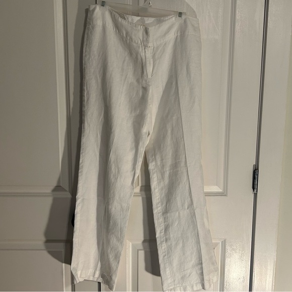 White linen pants - Picture 1 of 5